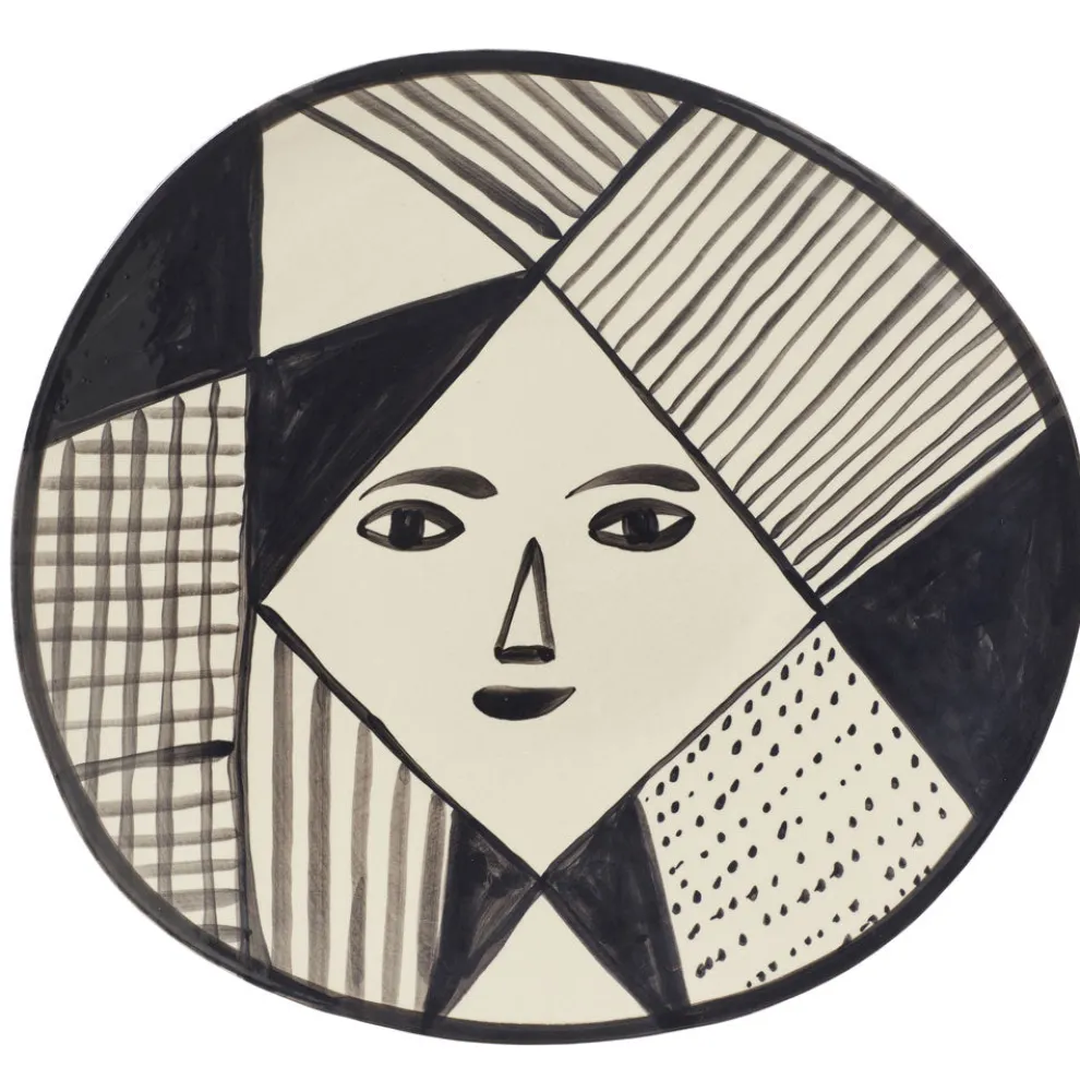 Mono Face Serving Platter