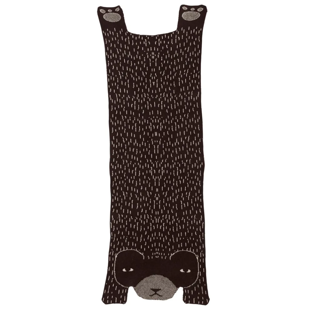 Bear Shawl - Brown