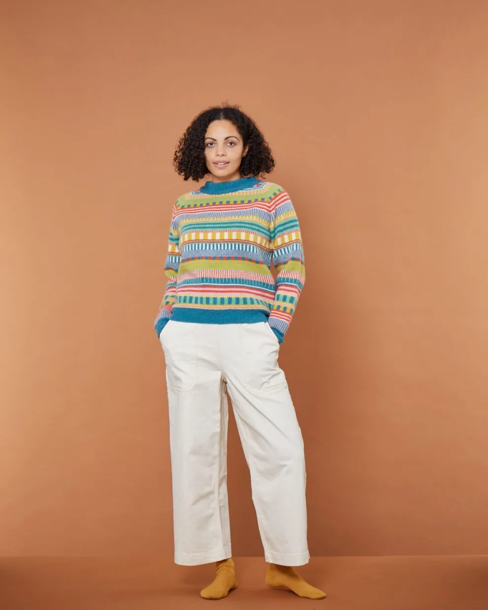 Static Stripe Jumper - Tutti Frutti