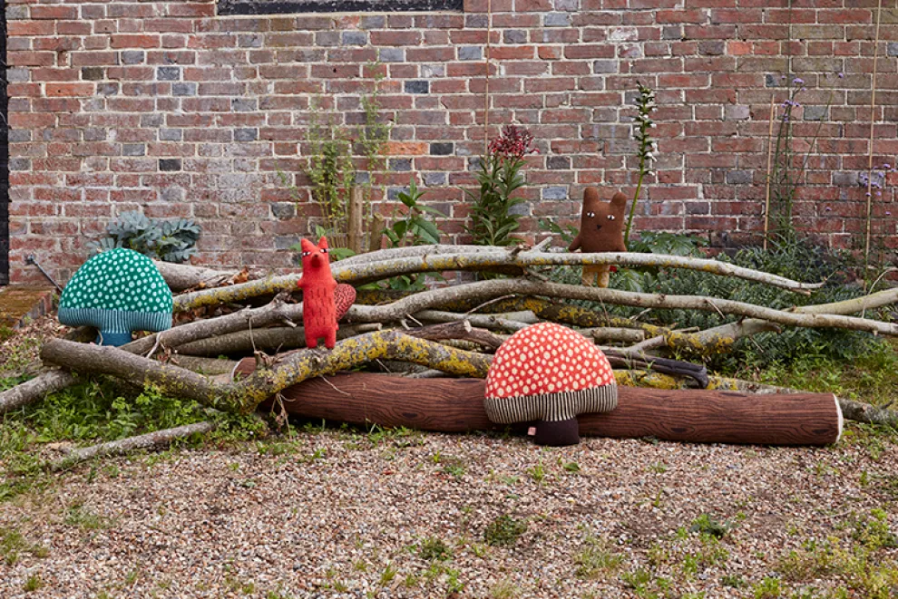 Mushroom Shaped Cushion