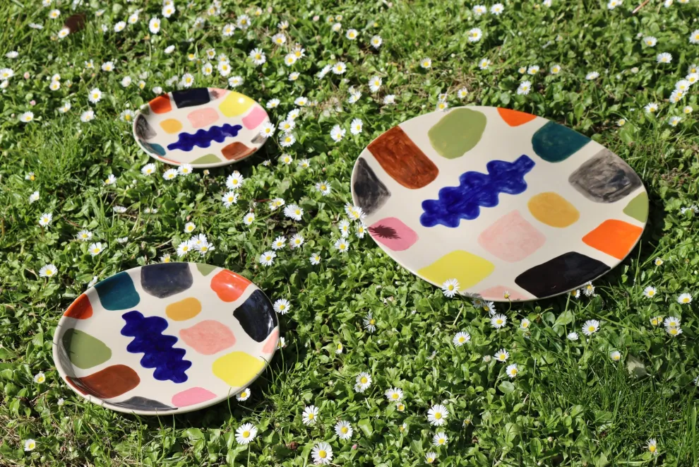 Mottle Side Plate