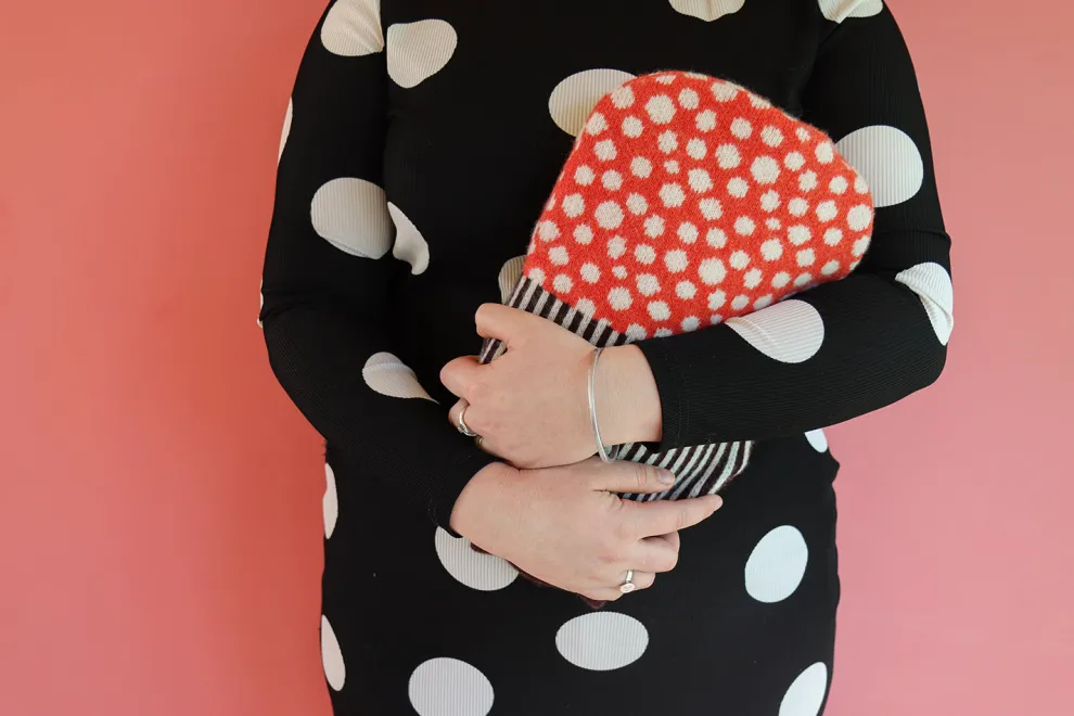 Mushroom Hot Water Bottle