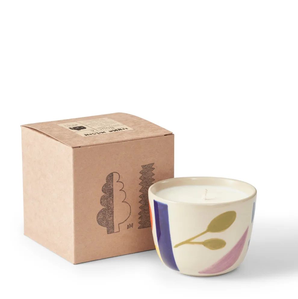 Bouclé Garni Ceramic Candle - Bouclé x Donna Wilson