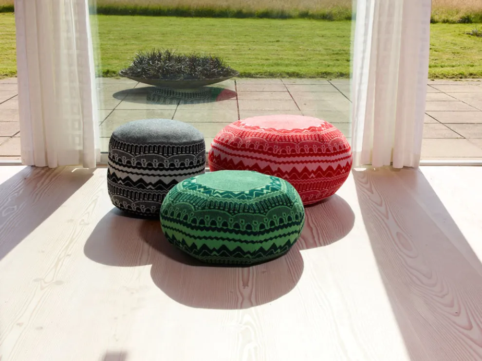 Ernest Pouffe in ZigZag - Green