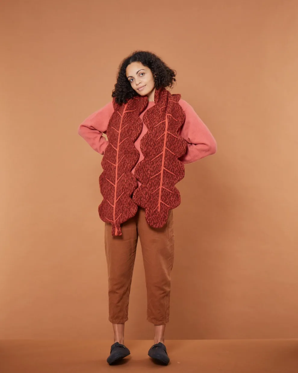 Mighty Oak Scarf - Sienna