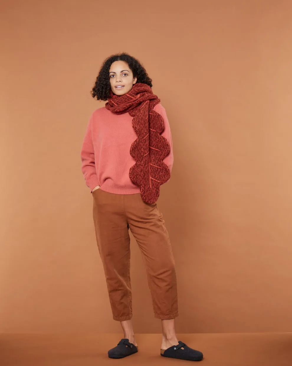 Mighty Oak Scarf - Sienna