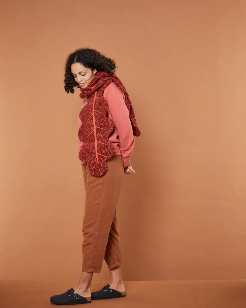 Mighty Oak Scarf - Sienna