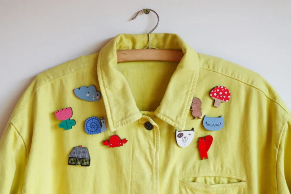 Crabby Pin Badge