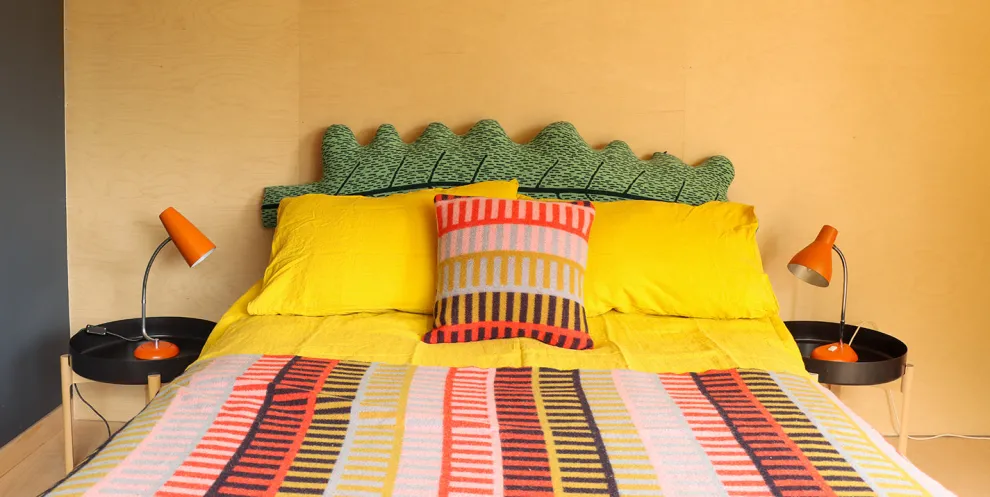 Shiel Square Cushion - Red