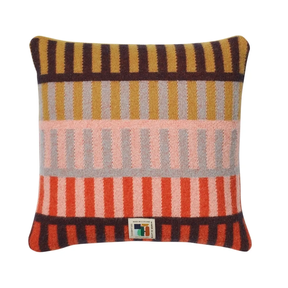 Shiel Square Cushion - Red