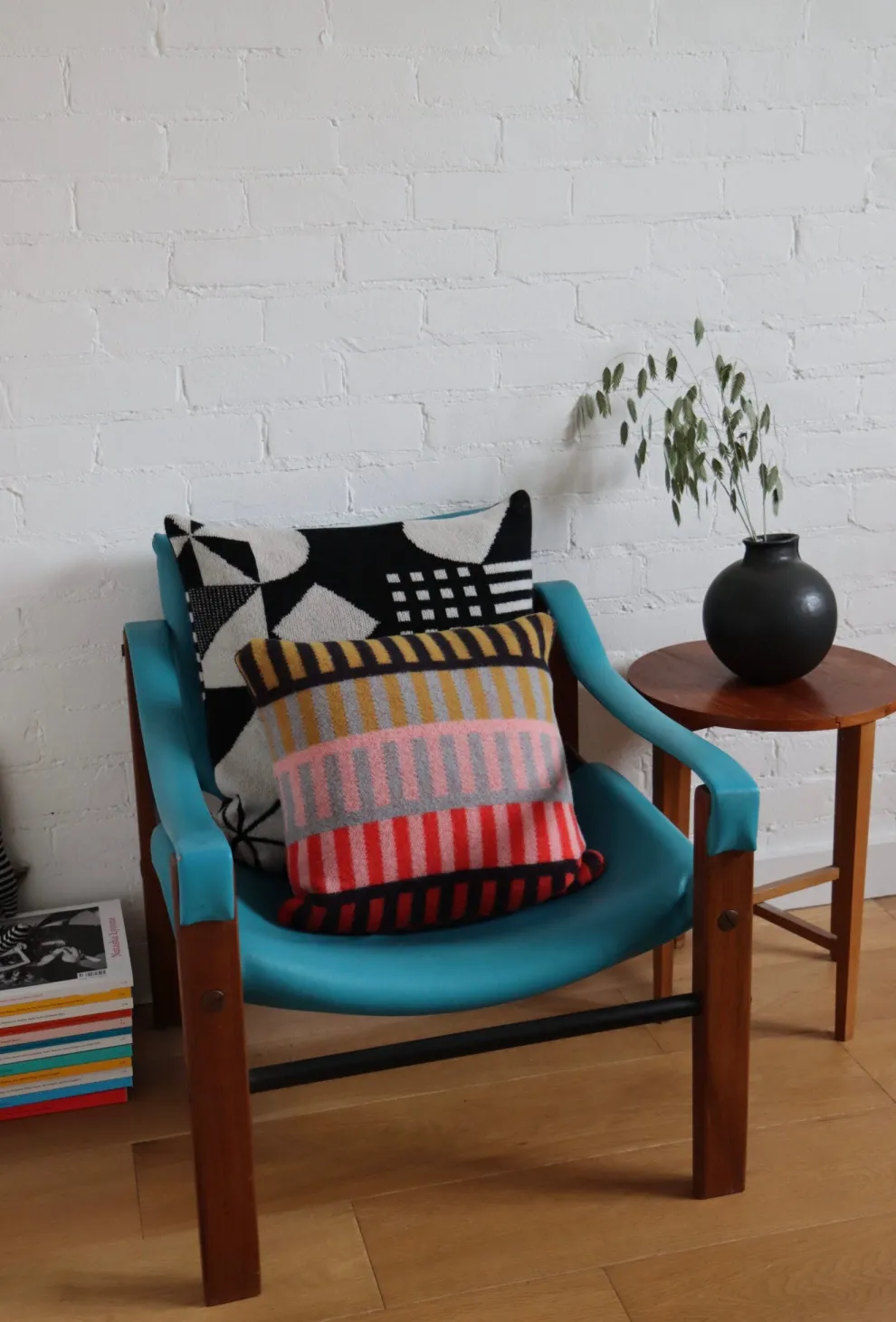 Shiel Square Cushion - Red