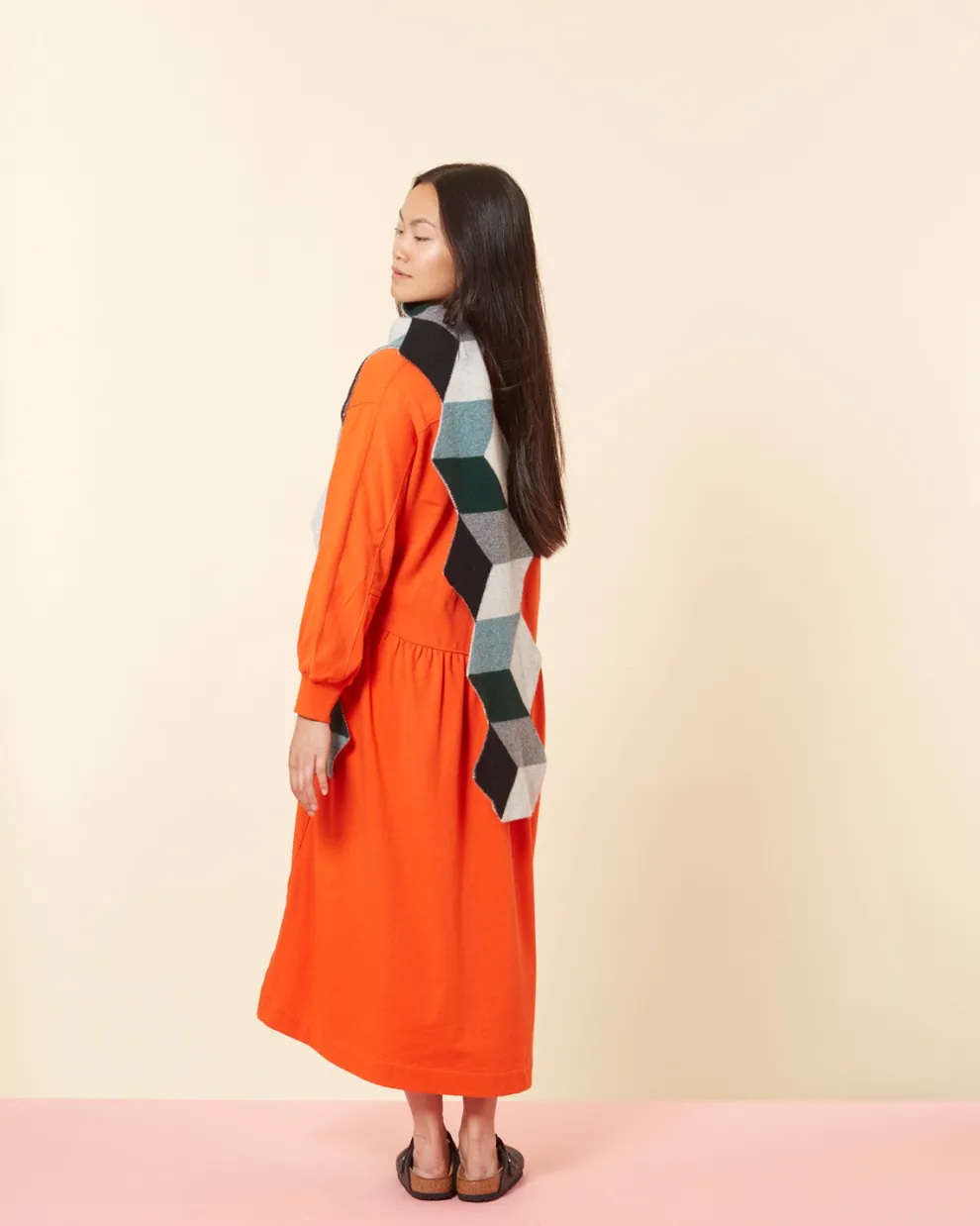 Cube Scarf - Black