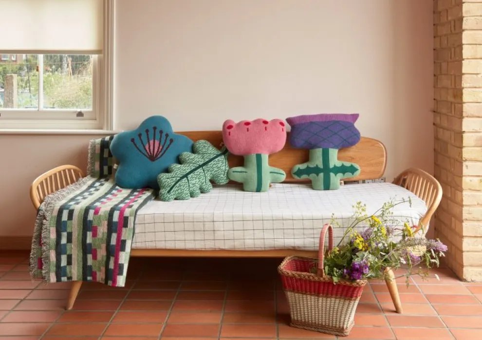 Thistle Shaped Cushion