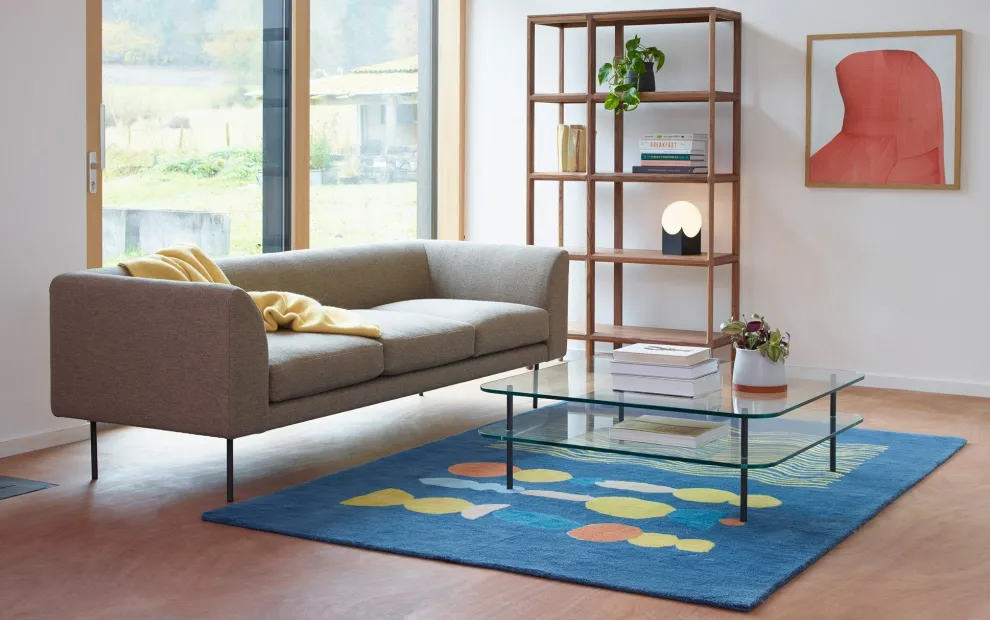 Waves + Ovals Rug - 400 x 300 cm