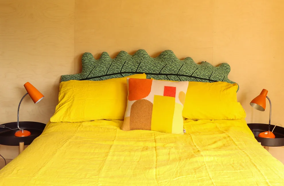 Hue Square Cushion - Harvest