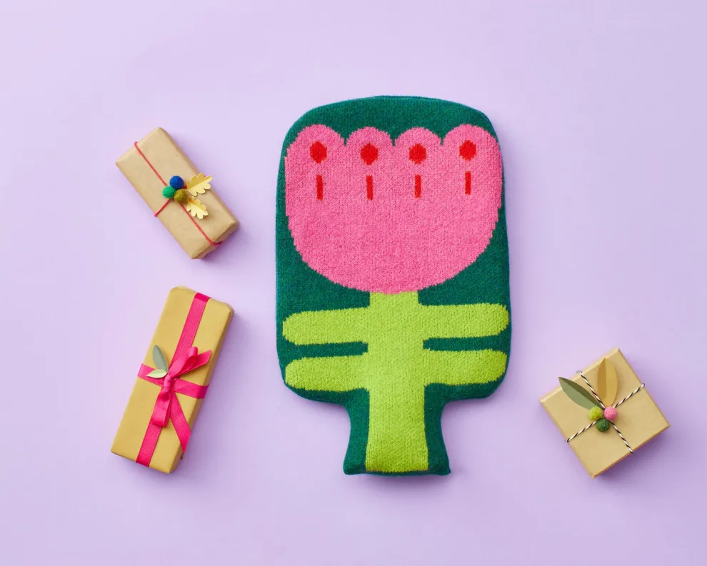 Flower Hot Water bottle