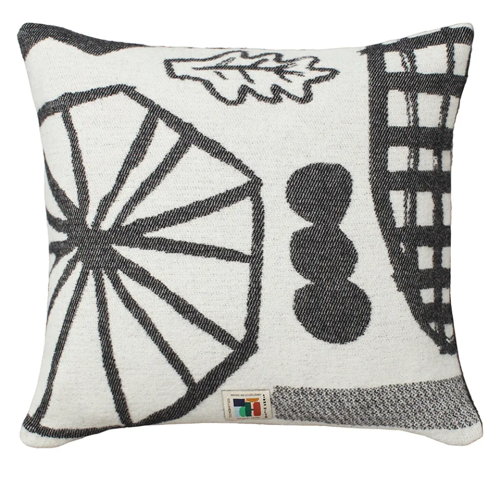 Forager Square Cushion - Black