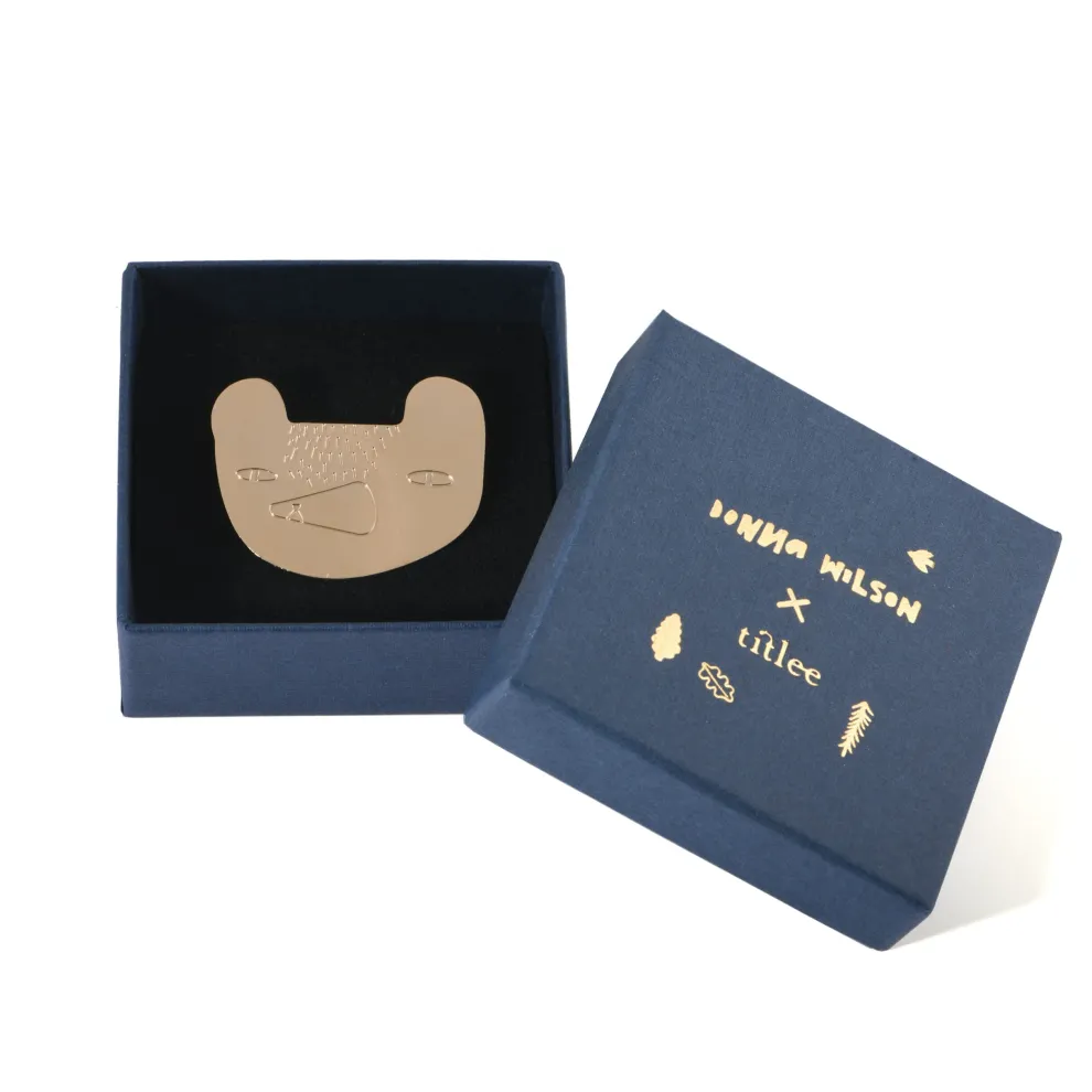 Bear Brooch - Titlee x Donna Wilson